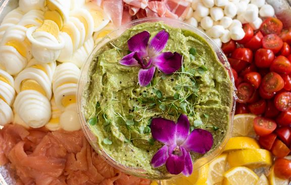 Setting Up Your Avocado Toast Station